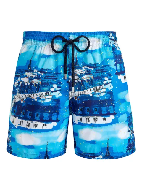Vilebrequin city-print swim shorts