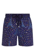 Vilebrequin graphic-print swim shorts - Blue
