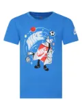 Nike Kids graphic-print crew-neck T-shirt - Blue