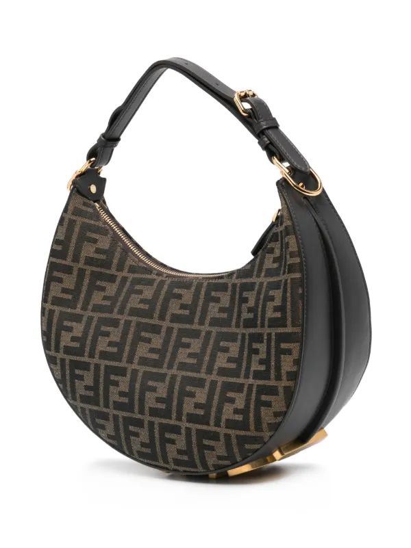 brown and black fendi bag