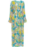 DVF Diane von Furstenberg Scott floral-print dress - Blue