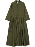 'S Max Mara Sial cotton-silk midi dress - Green