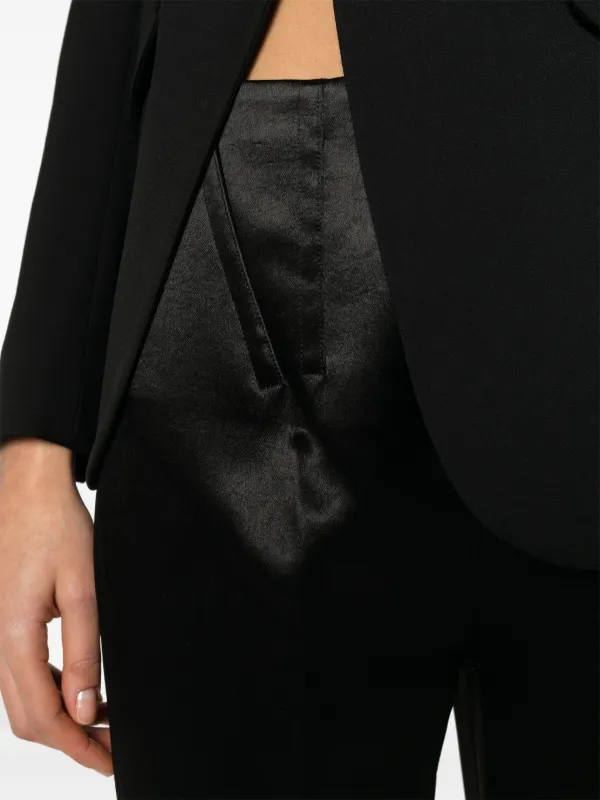 パンツ SPORTMAX Woman Pants Black 2512131043600 002 Elegant Women's Palazzo, Skinny, Wide and Cargo Trousers