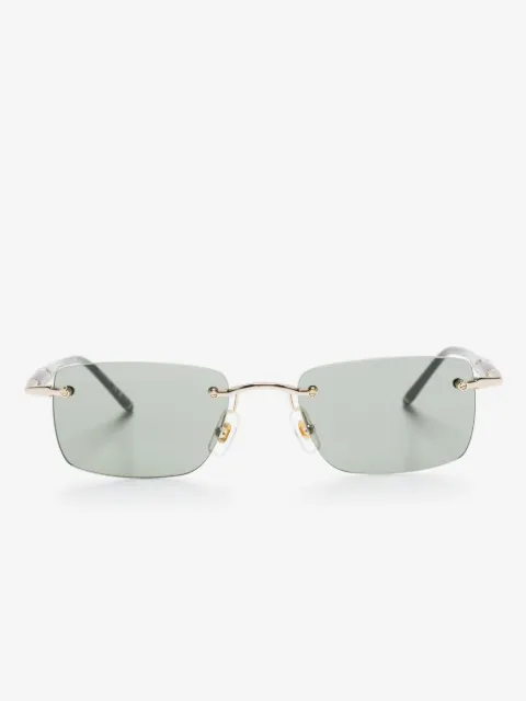 Montblanc solbriller med geometrisk stel