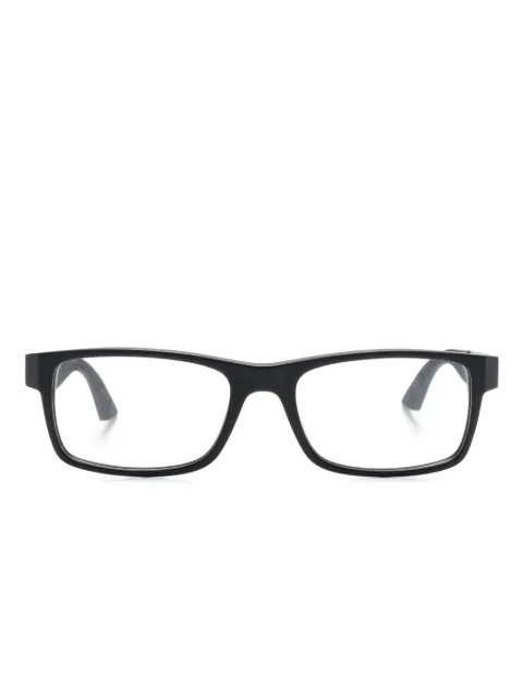Montblanc lunettes de vue à monture rectangulaire