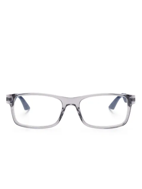 Montblanc lunettes de vue à monture rectangulaire