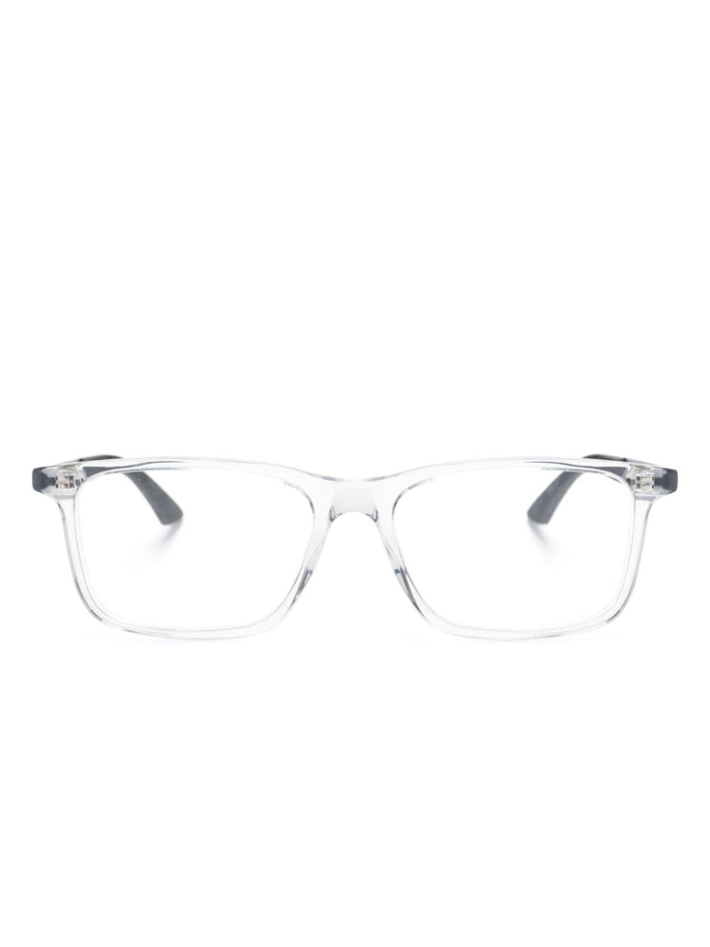 Montblanc Rectangle-shape Glasses In Neutrals