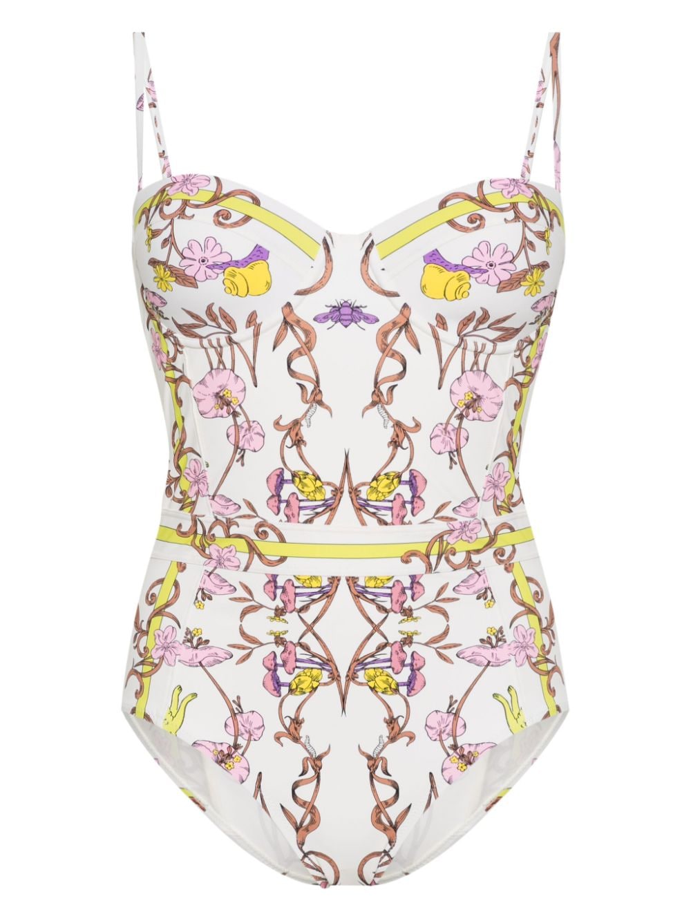 TORY BURCH GRAPHIC-PRINT SWIMSUIT