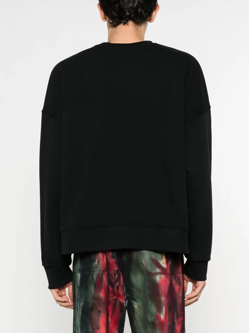 Barrow Logo Printed Drawstring Hoodie In Black