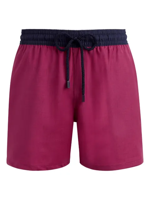 Vilebrequin logo-appliqué swim shorts