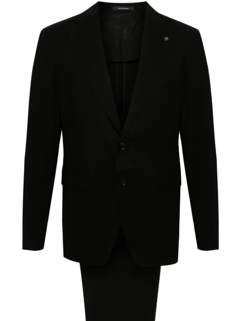 Tagliatore single-breasted crepe suit 