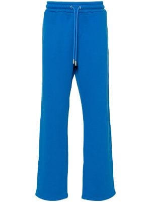 TOMMY HILFIGER Womens Blue Tie Drawstring Waist Joggers Logo Graphic Active  Wear Capri Pants XS 