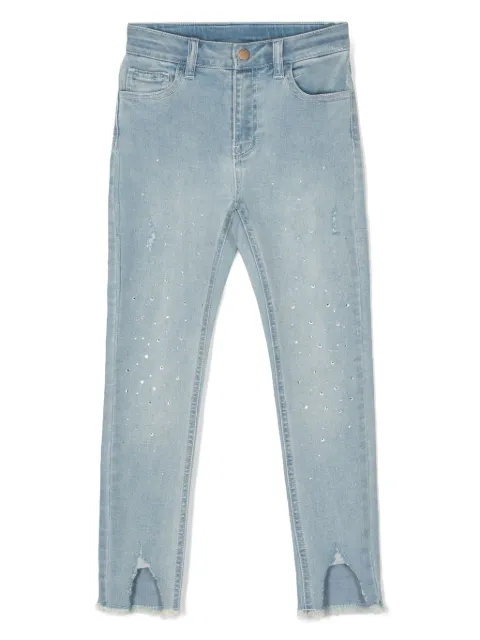 TWINSET Kids Skinny-Jeans mit Strass