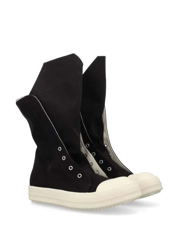 Rick Owens DRKSHDW オーバーサイズタン スニーカー | ブラック