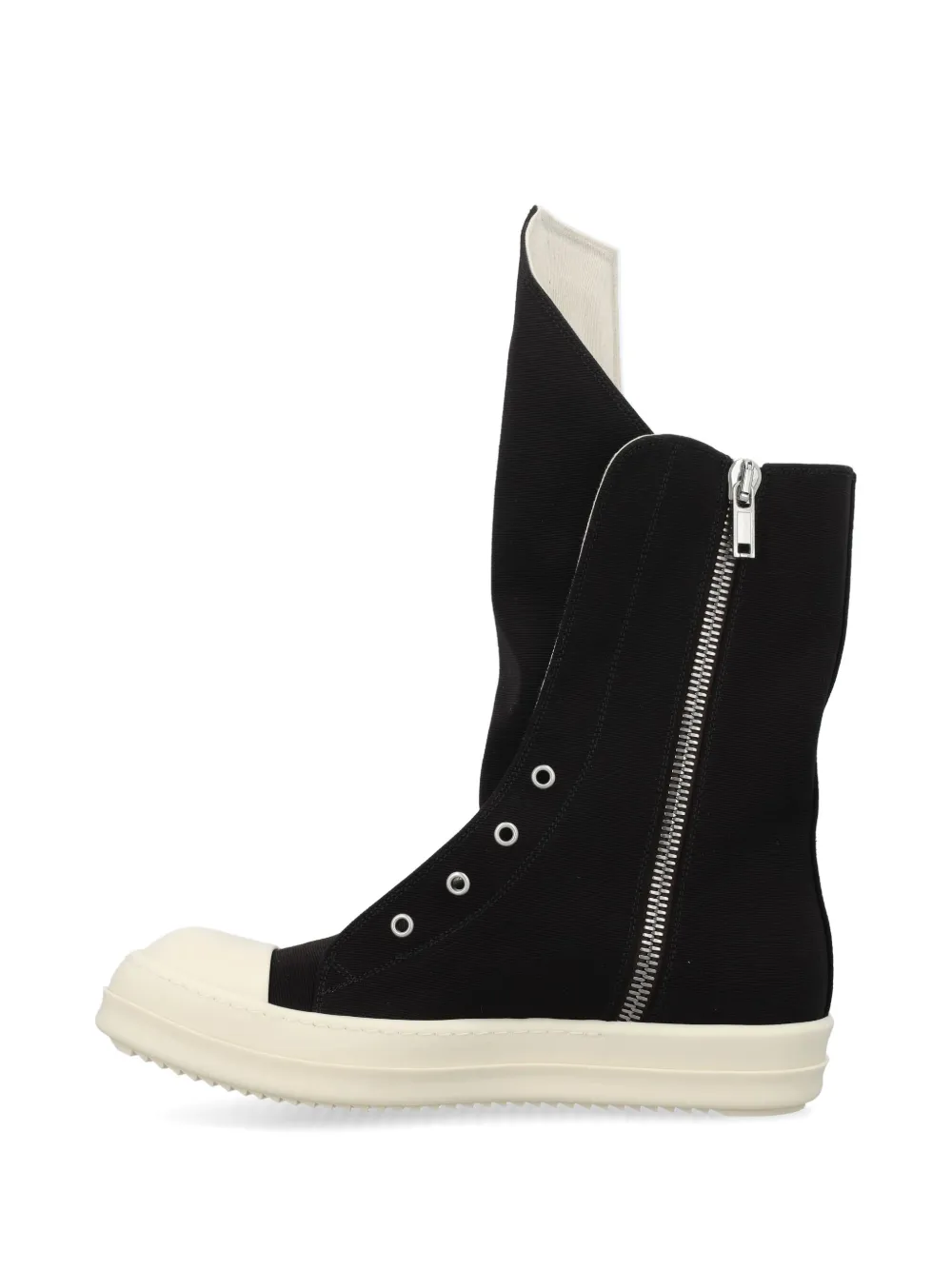 RICK OWENS DRKSHDW OVERSIZED-TONGUE SNEAKERS