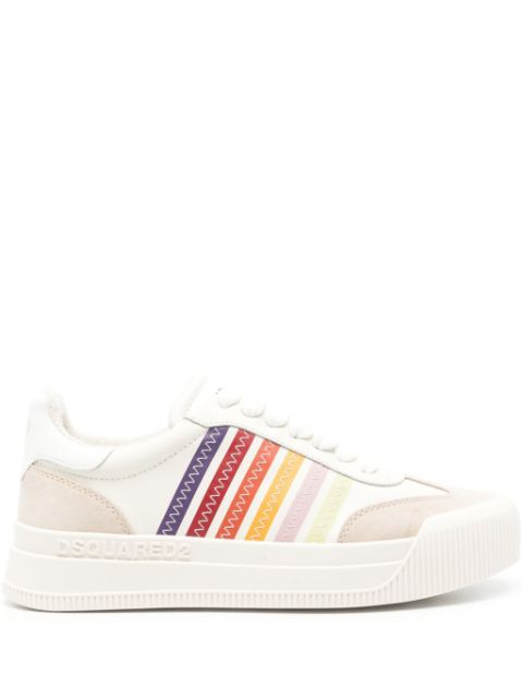 DSQUARED2 New Jersey leather sneakers Women