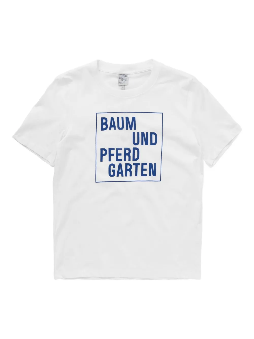 Baum Und Pferdgarten Jawo Logo-print T-shirt In White