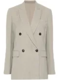 Brunello Cucinelli double-breasted blazer - Green