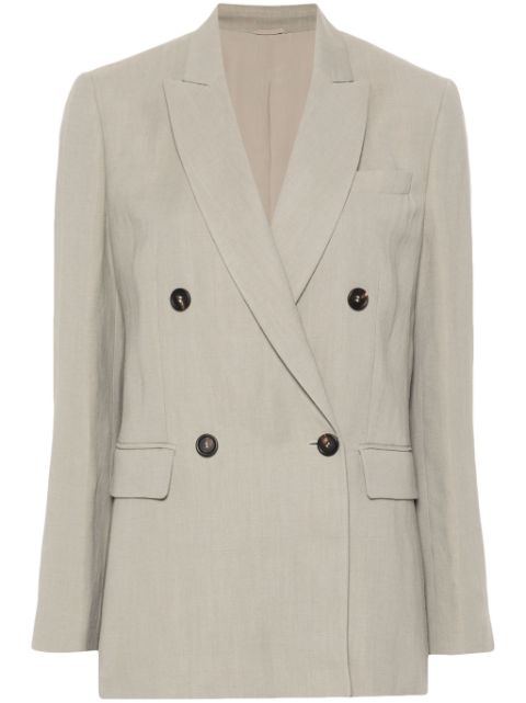 Brunello Cucinelli double-breasted blazer Women