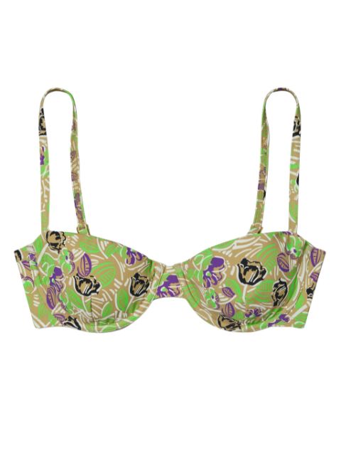 Tory Burch Printed Bikini Top Women