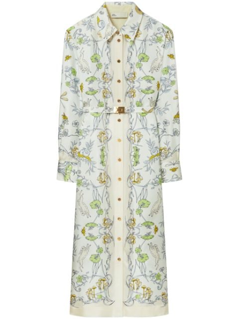 Tory Burch Hemdkleid mit Blumen-Print