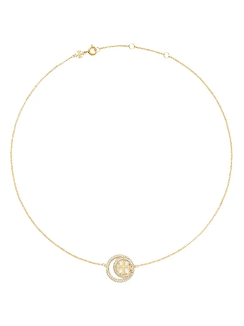 Collier Miller Double Ring - Tory Burch - Modalova