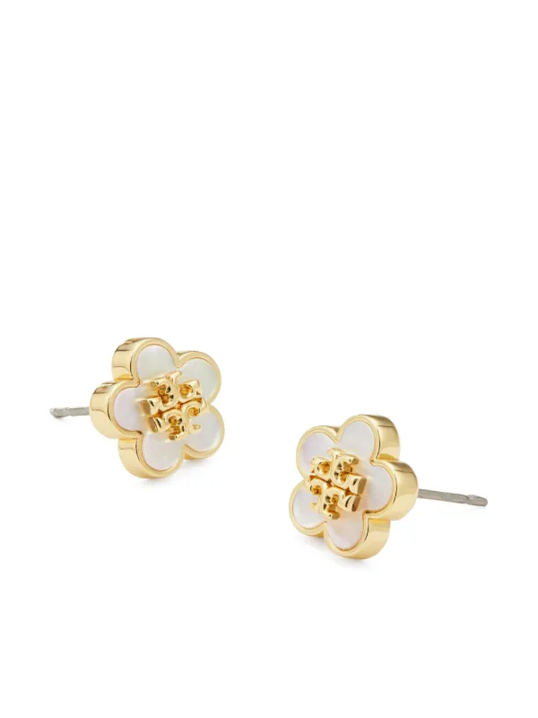 Tory Burch Forget Me Not ピアス | ゴールドトーン | FARFETCH JP