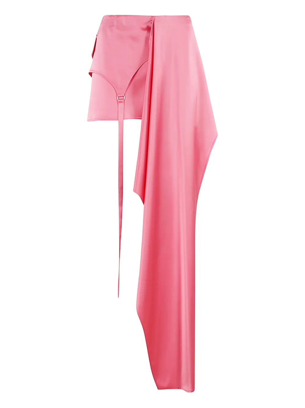 Ssheena asymmetric draped skirt | Pink | Image 1