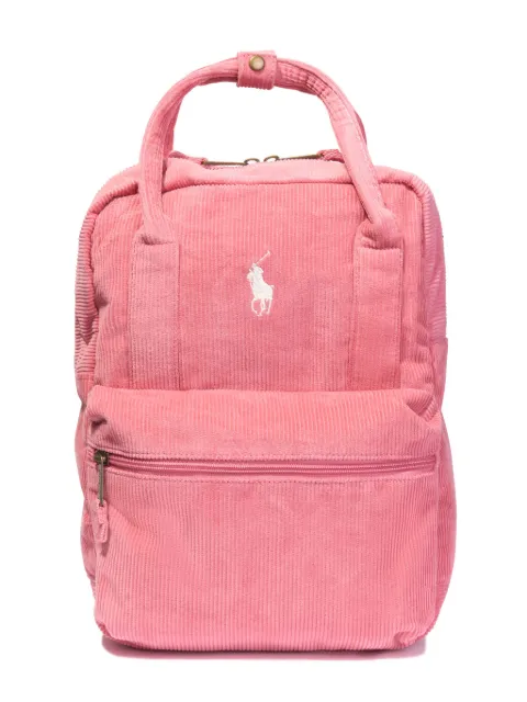 POLO RALPH LAUREN KIDS sac à dos en velours côtelé