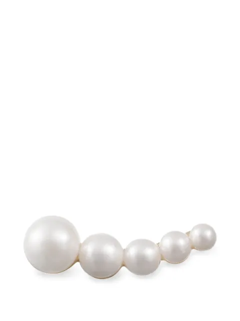 Sophie Bille Brahe Petite Croissant Japonais freshwater pearl single earring