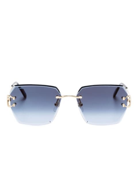Cartier Eyewear Signature C square-shape sunglasses