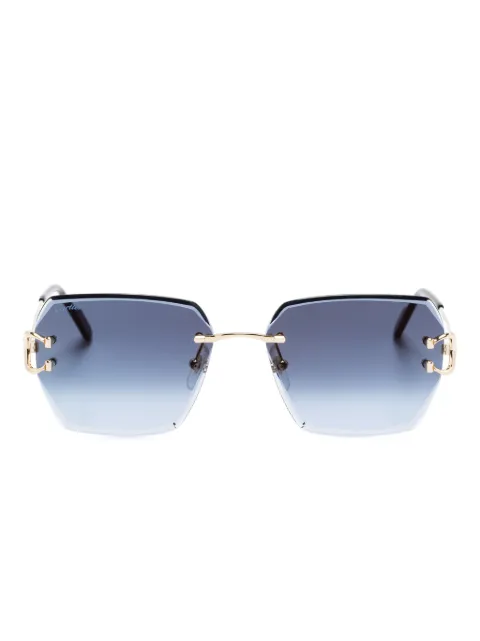 Cartier Eyewear Signature C square-shape sunglasses