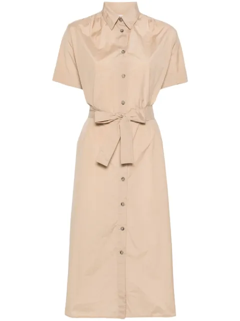 Peserico vestido camisero manga corta
