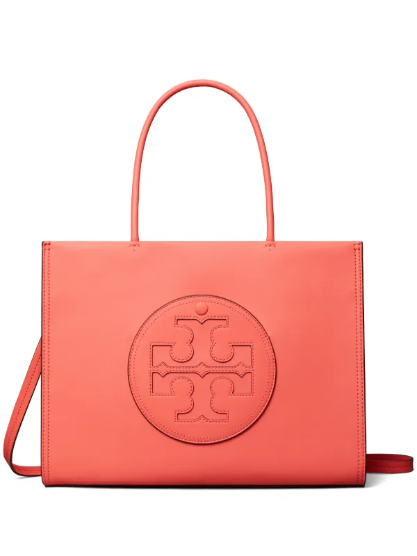 Tory Burch Small Ella Bio Tote Bag Orange FARFETCH CA