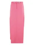 Ssheena belted split pencil skirt - Pink