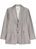 Barena single-breasted blazer - Grey