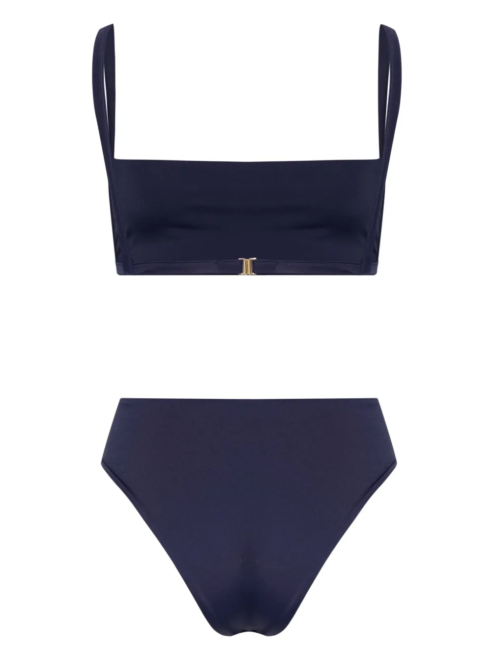 Shop Barena Venezia Aretha Bandeau Bikini In Blue