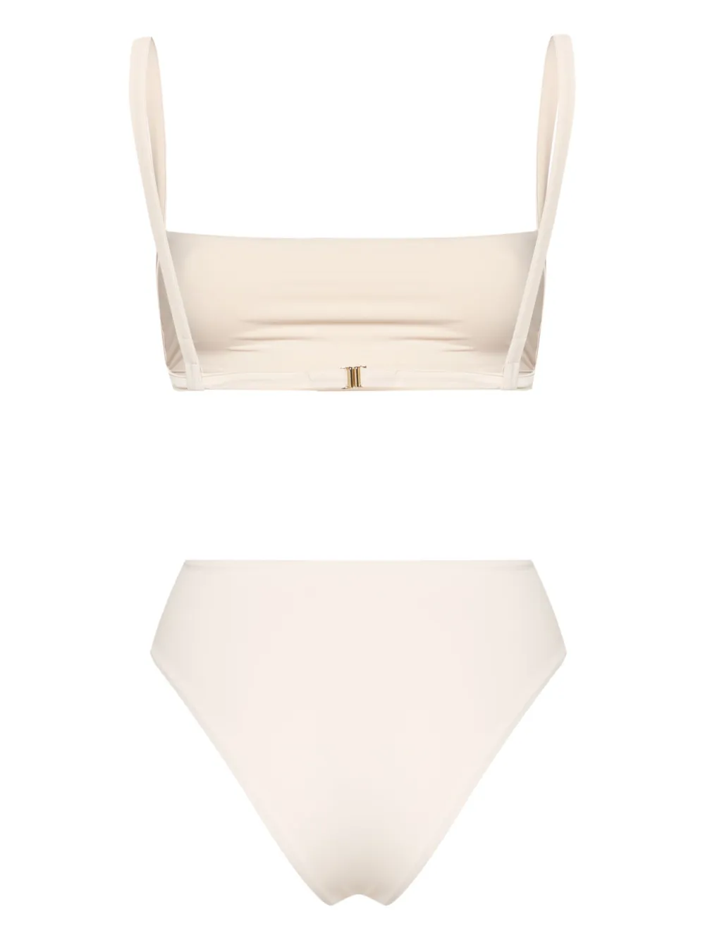 Barena Aretha bandeau bikini - Beige