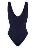 Barena Regina V-neck swimsuit - Blue