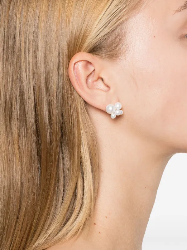 Sophie Bille Brahe Bise フレッシュウォーターパール シングルピアス