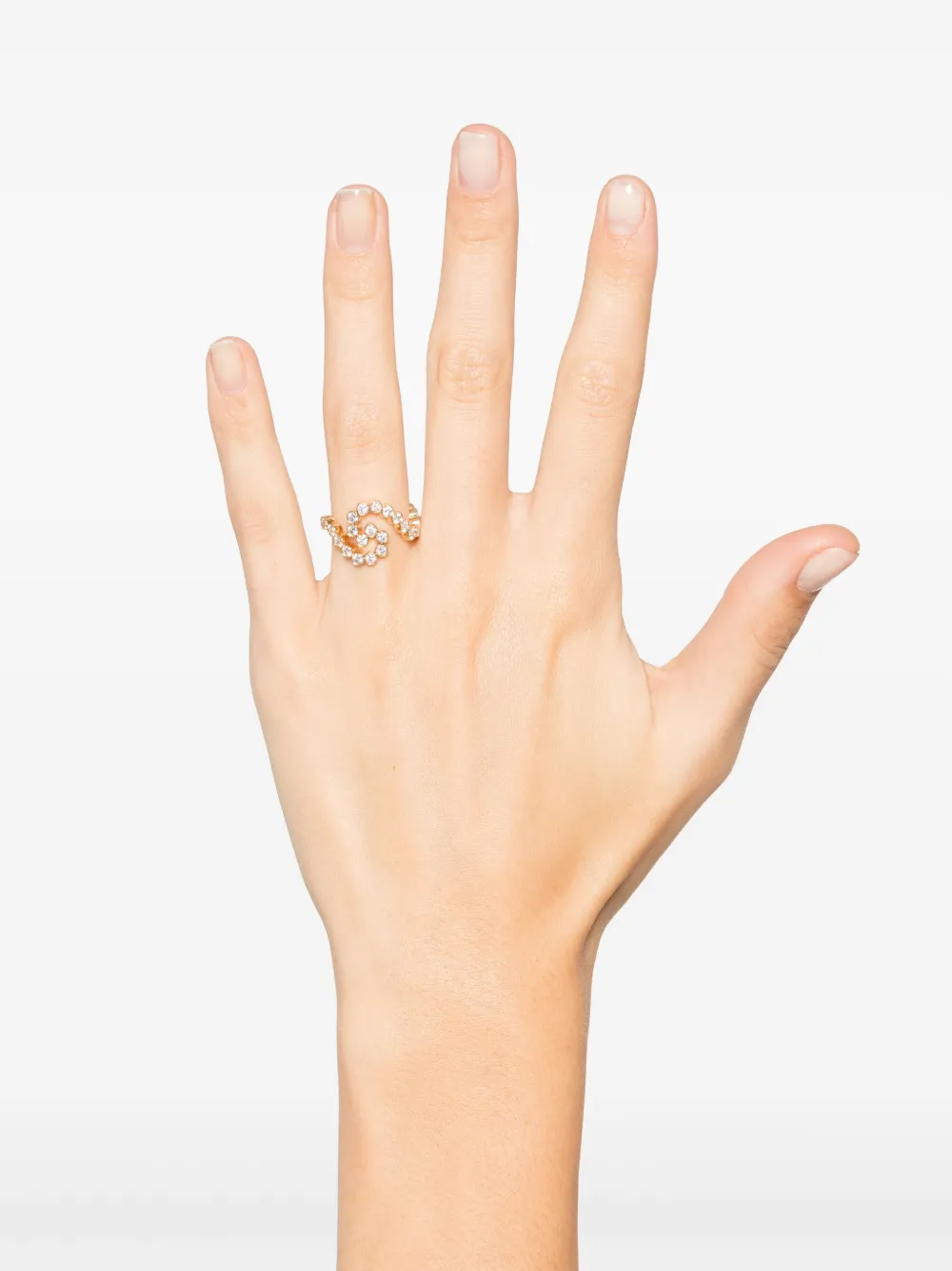 Sophie Bille Brahe 18kt gerecycled geelgouden Gaia Diamant ring