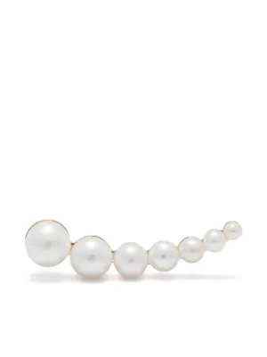 Sophie Bille Brahe Stellari パール ピアス 14Kイエローゴールド