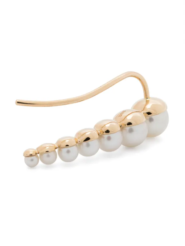 sophie bille brahe 片耳用ダイヤピアス Sophie Bille Brahe / パール ダイヤモンド ピアス《ESTNATION