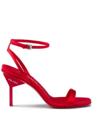 Prada red heels hotsell