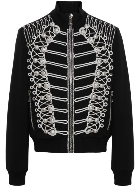 Balmain rope-detail bomber jacket Men