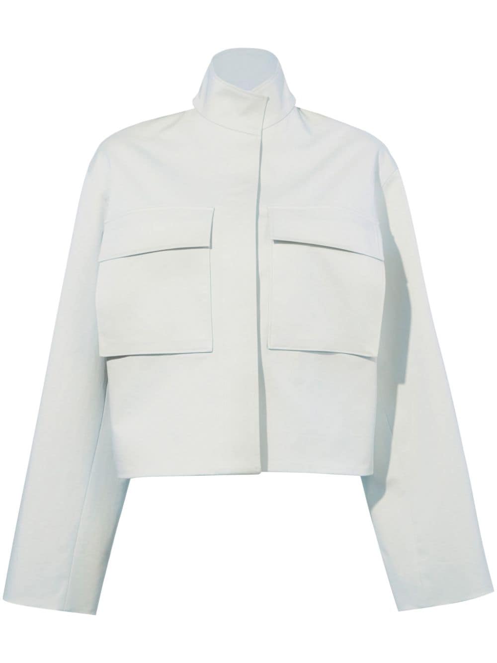 Proenza Schouler Dylan Cotton Jacket In Neutrals