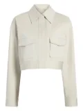 Proenza Schouler Dylan cotton jacket - Neutrals
