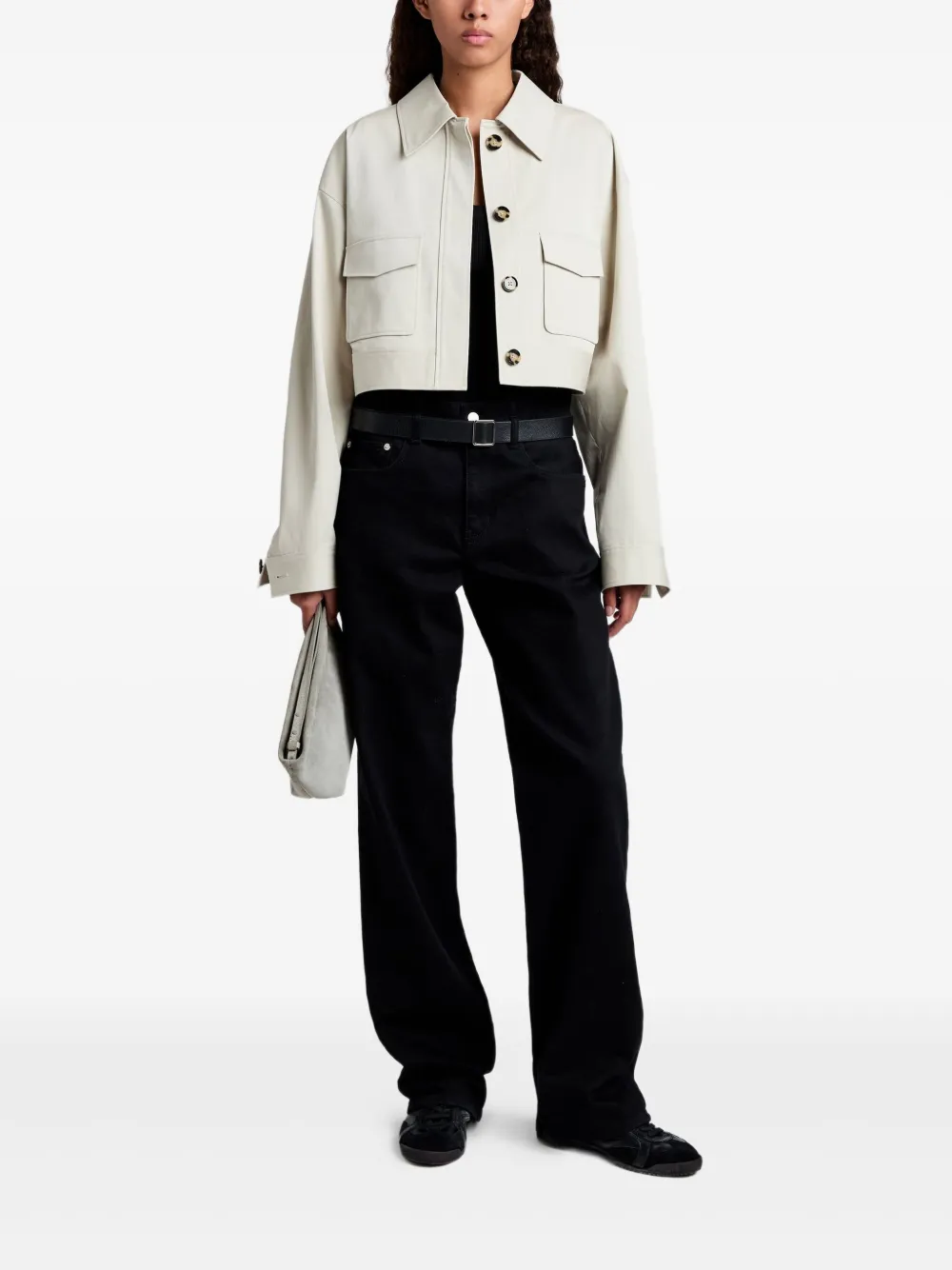 Proenza Schouler Dylan cotton jacket | Cropped Jackets | Image 2