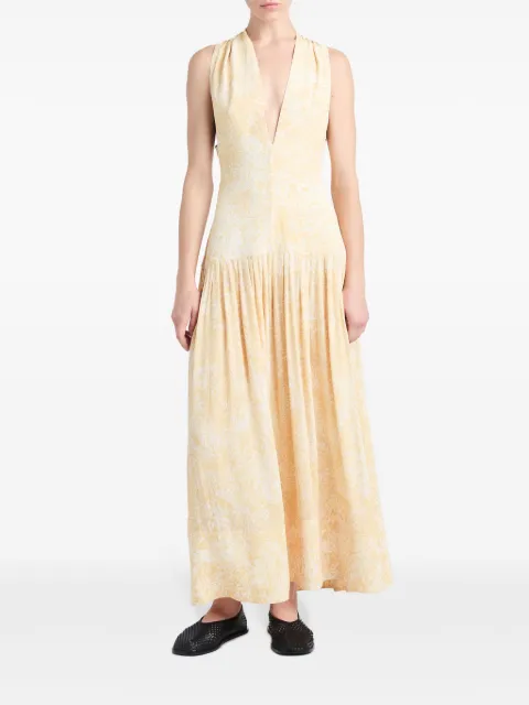 Proenza Schouler twist-strap maxi dress R2433000BYP137970 - 1