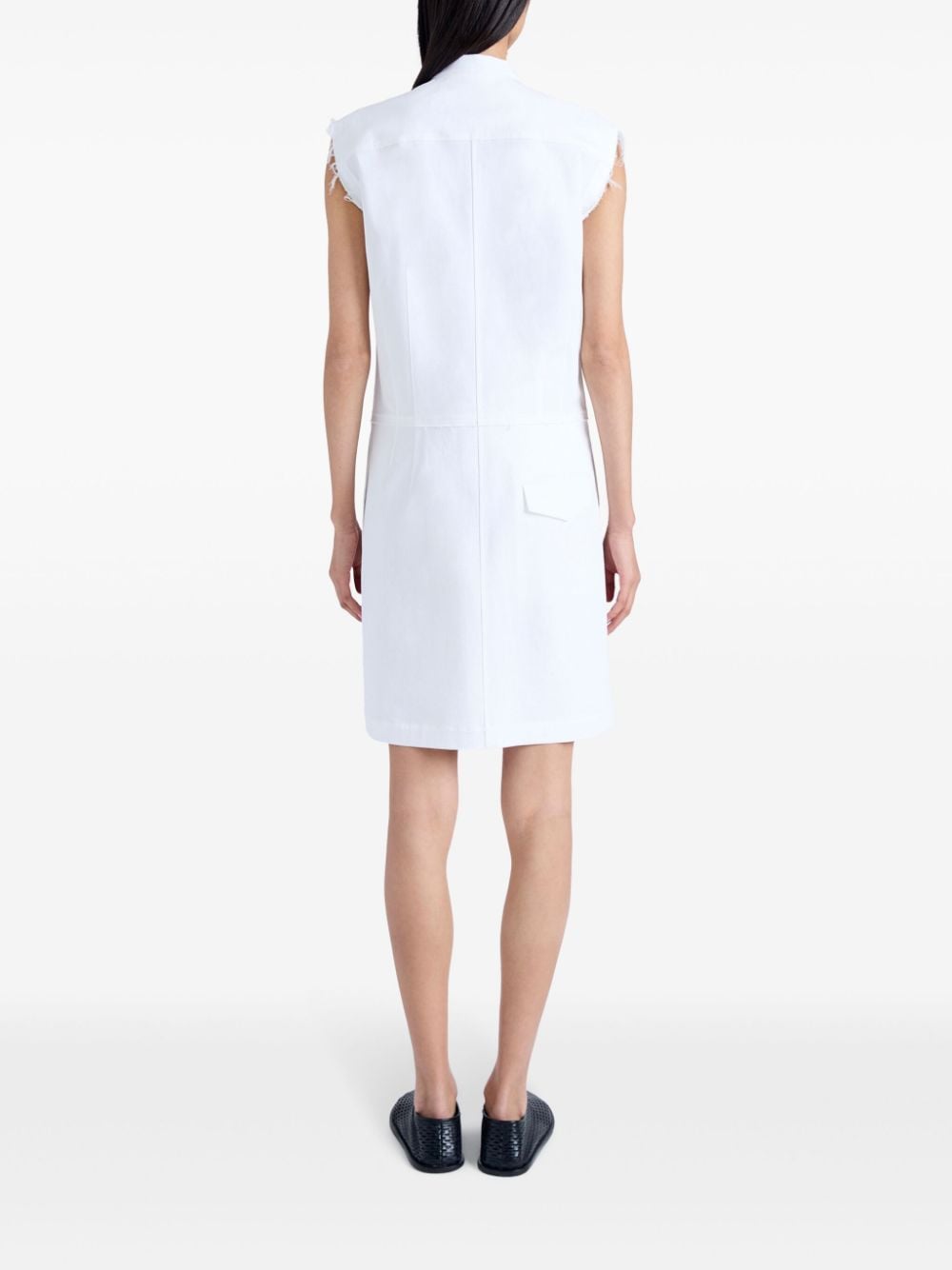 Shop Proenza Schouler Erica Cotton Dress In White